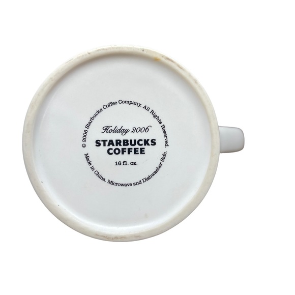 Starbucks 2006 Holiday Mug 16 Ounces - Picture 5 of 10
